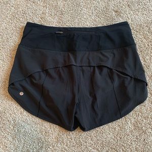 lululemon athletica Black Athletic Shorts